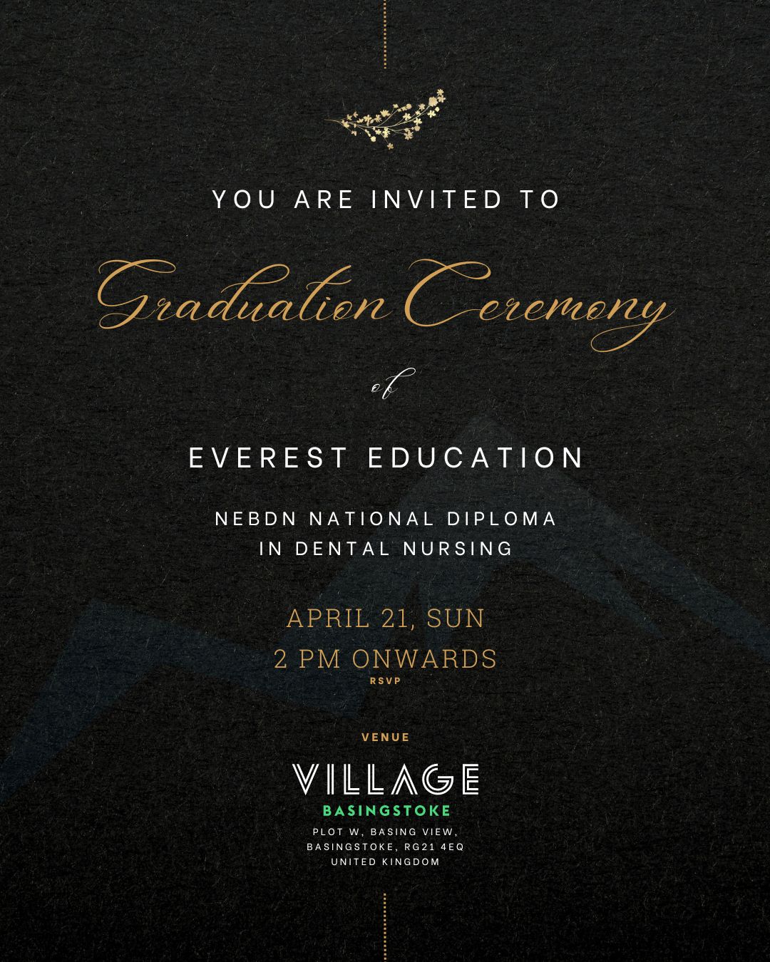 Graduation Ceremony April 2024 Everest Education
